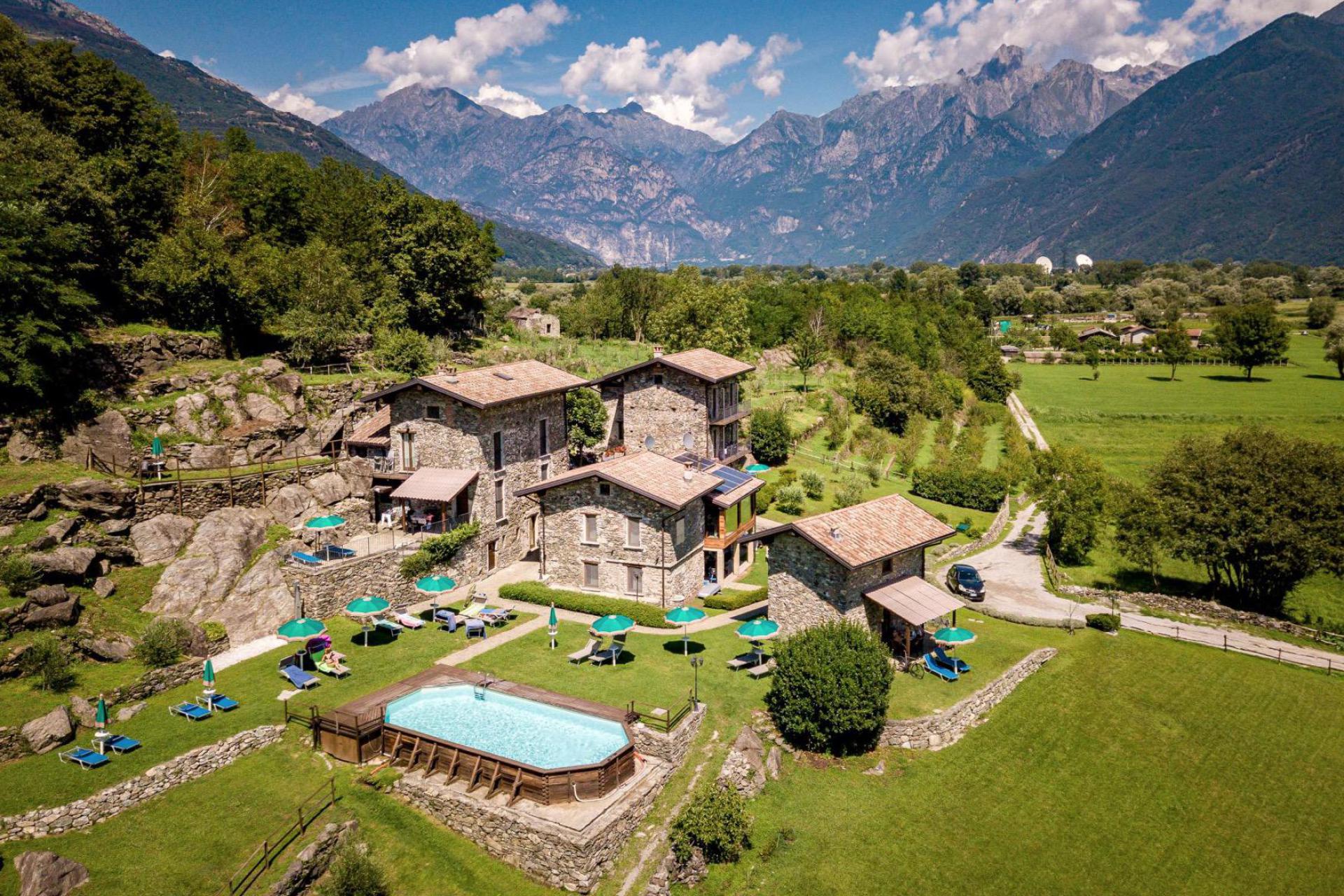 Authentic agriturismo in the north of Lake Como