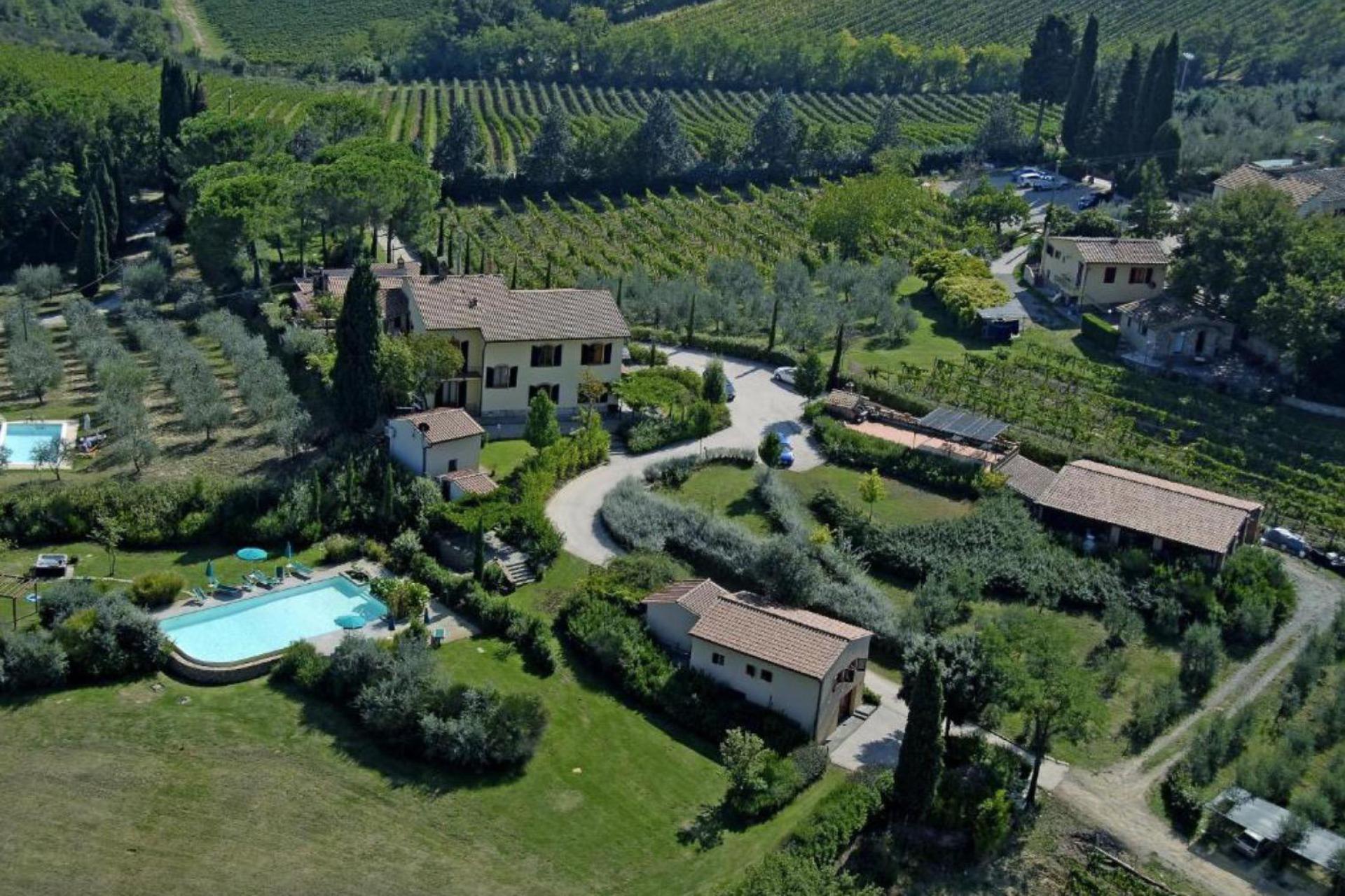 Beautiful agriturismo with unique view of San Gimignano