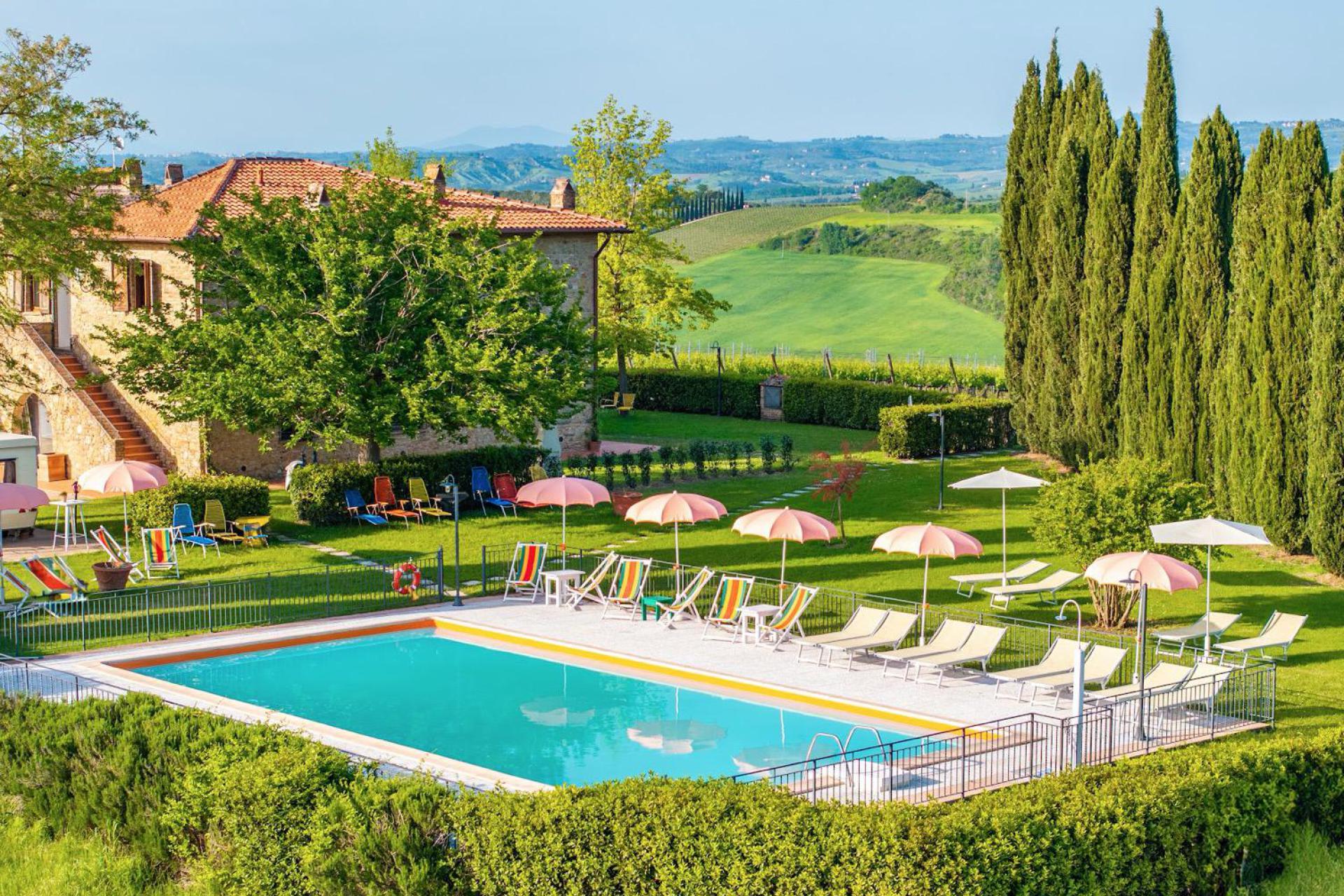 Authentischer Agriturismo Toskana mit schöner Aussicht