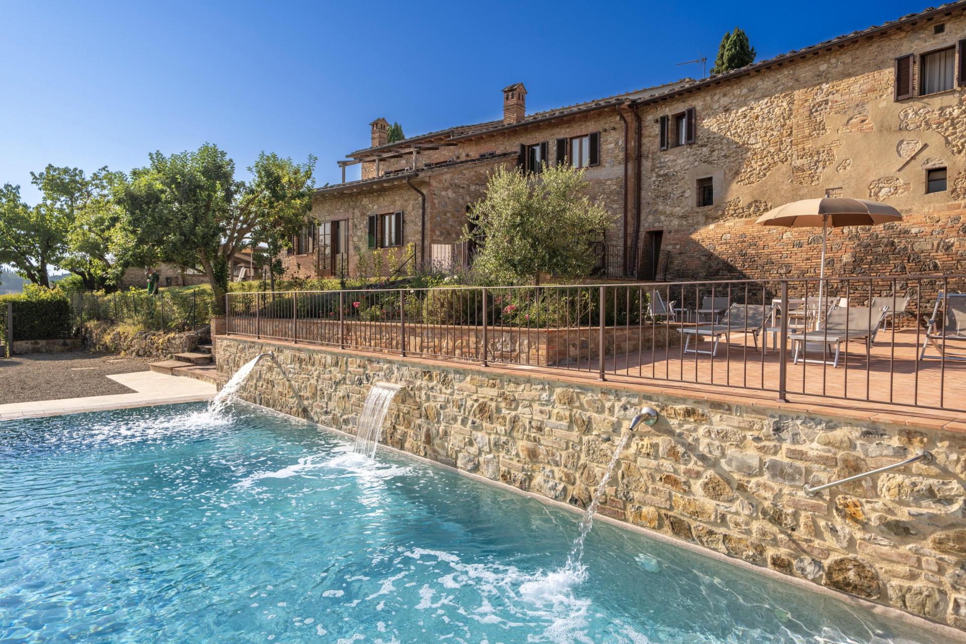 Authentischer Agriturismo in Gehweite von San Gimignano