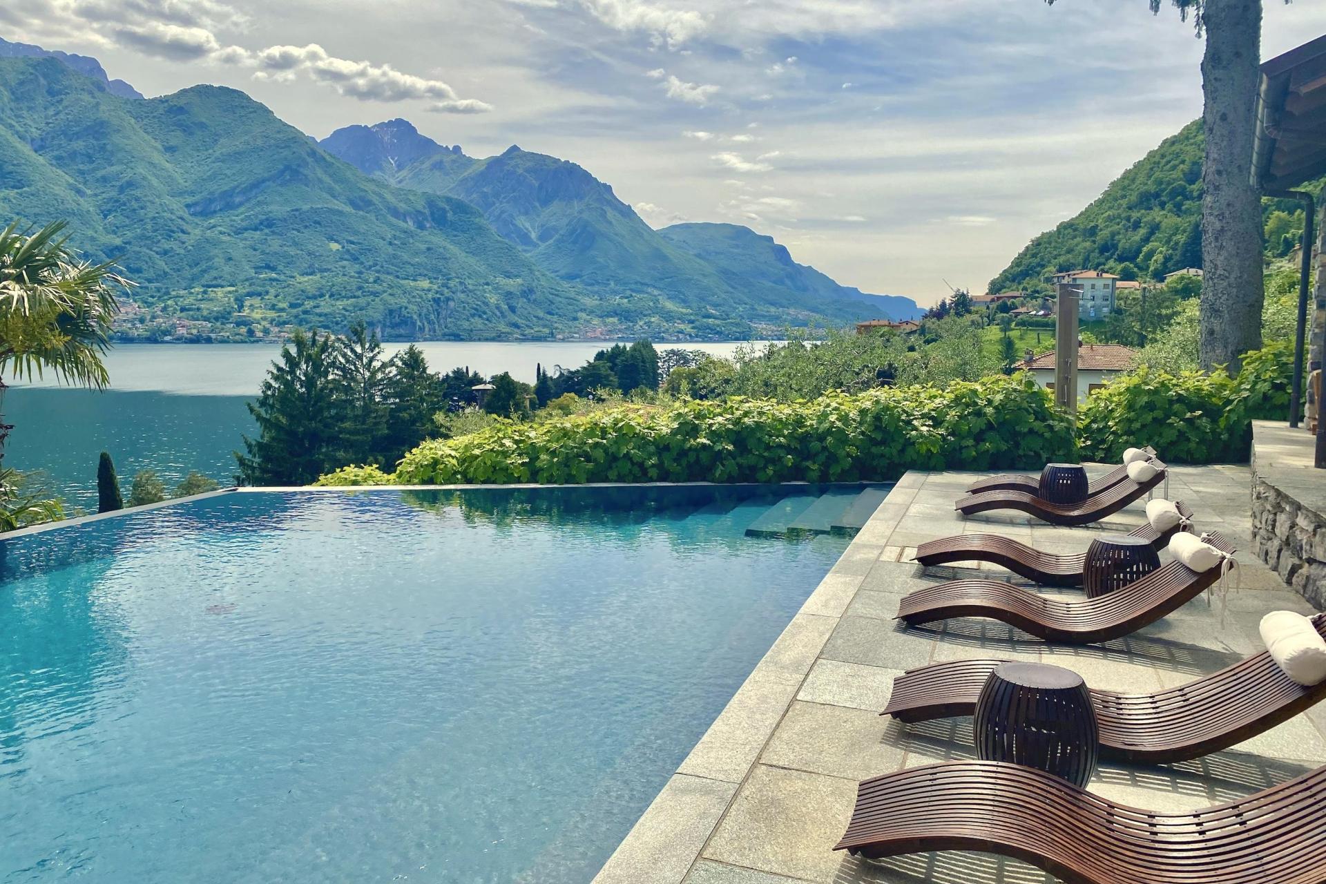 Boutique-Hotel bei Bellagio mit Blick auf den Comer See